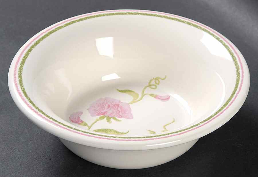 Sweet Pea (Greenhouse) Fruit/Dessert (Sauce) Bowl by Franciscan-1