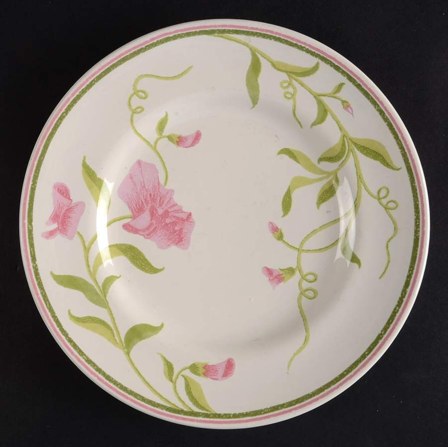 Sweet Pea (Greenhouse) Salad Plate by Franciscan-1