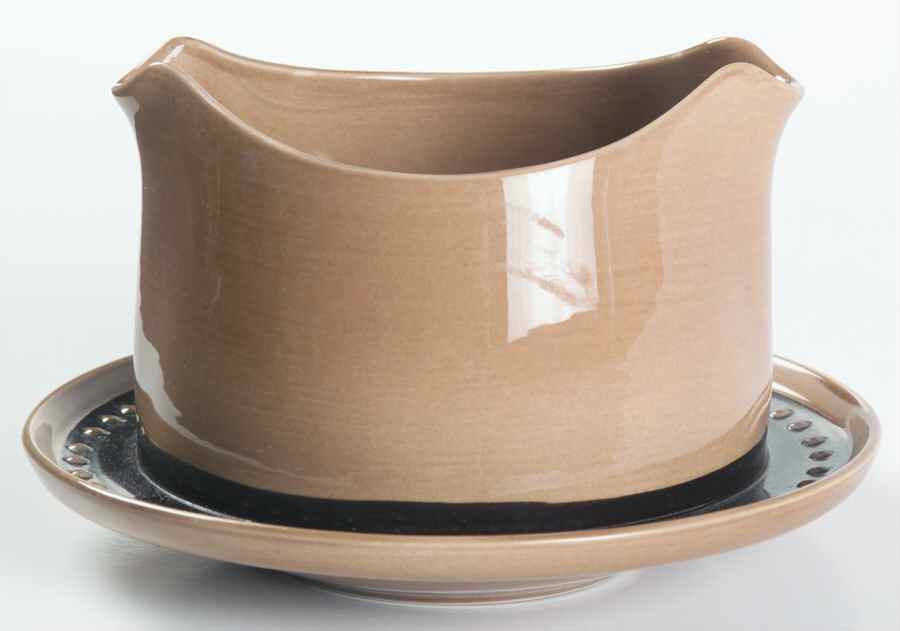 Tahiti Gravy Boat with Attached Underplate by Franciscan-1