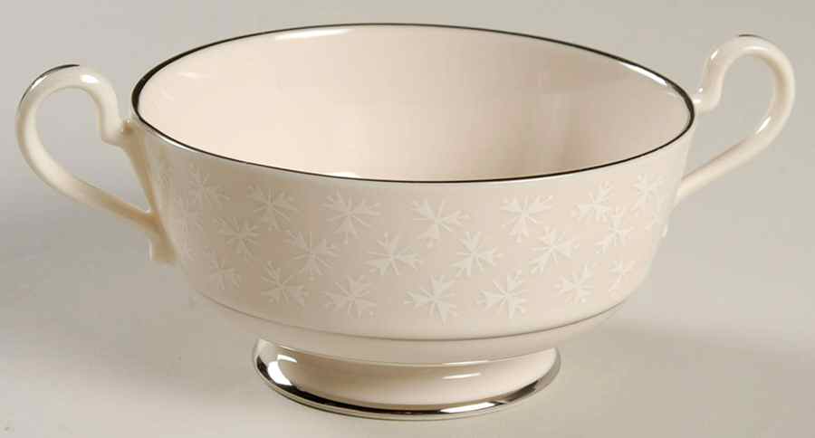 Tapestry Footed Cream Soup Bowl by Franciscan-1