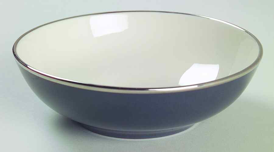 Teak (Platinum Trim) Fruit/Dessert (Sauce) Bowl by Franciscan-1