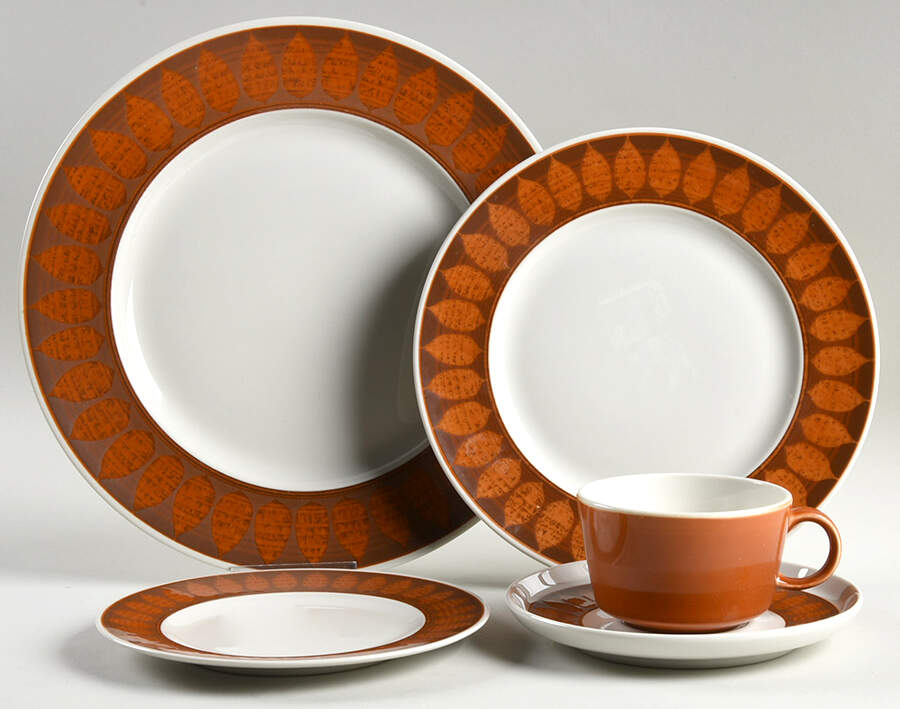 Terra Cotta 5 Piece Place Setting by Franciscan-1
