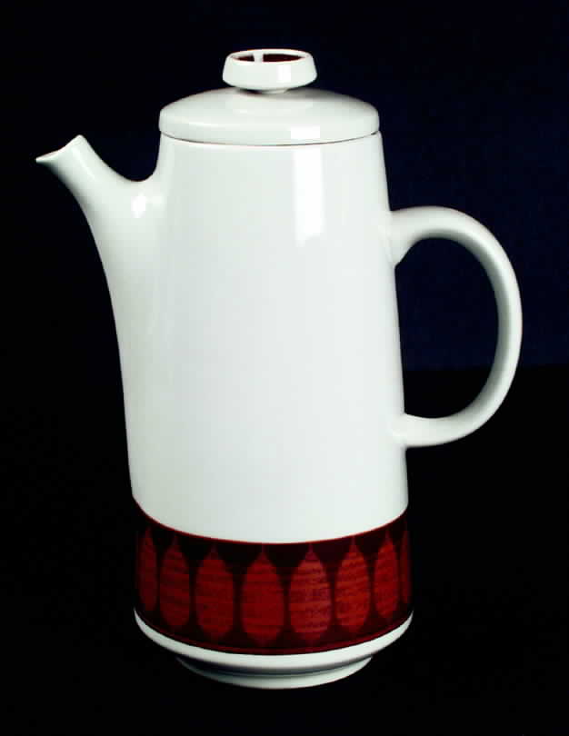 Terra Cotta Coffee Pot & Lid by Franciscan-1