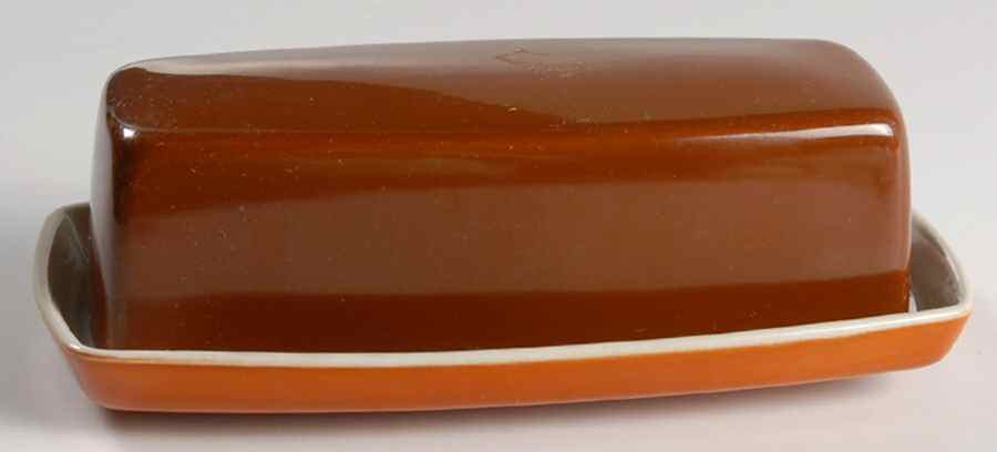 Terra Cotta 1/4 Lb Covered Butter by Franciscan-1