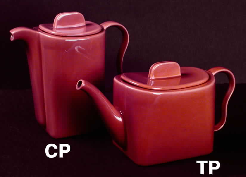 Tiempo Apricot (Copper) Coffee Pot & Lid by Franciscan-1