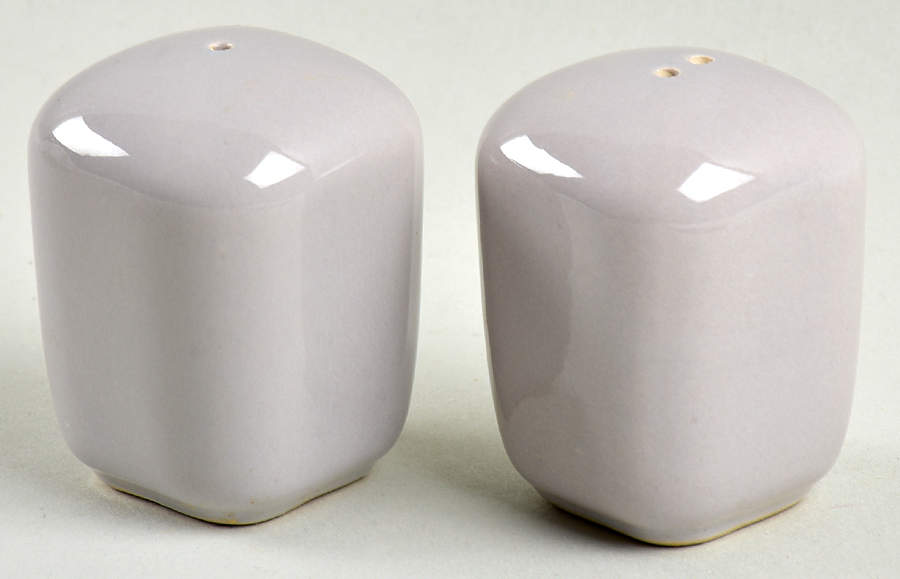 Tiempo Grey (Stone) Salt & Pepper Set by Franciscan-1