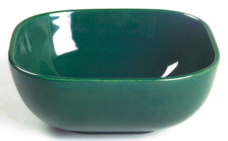 Tiempo Olive Green (Dark Green) Fruit/Dessert (Sauce) Bowl by Franciscan-1