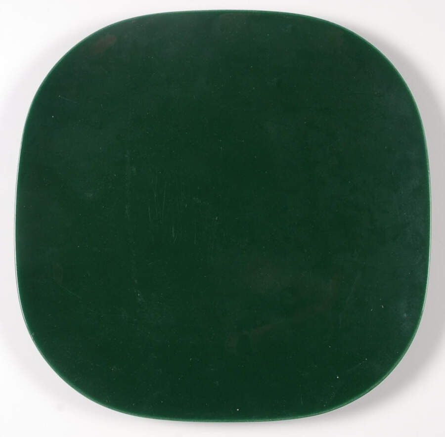 Tiempo Olive Green (Dark Green) 13" Chop Plate (Round Platter) by Franciscan-1