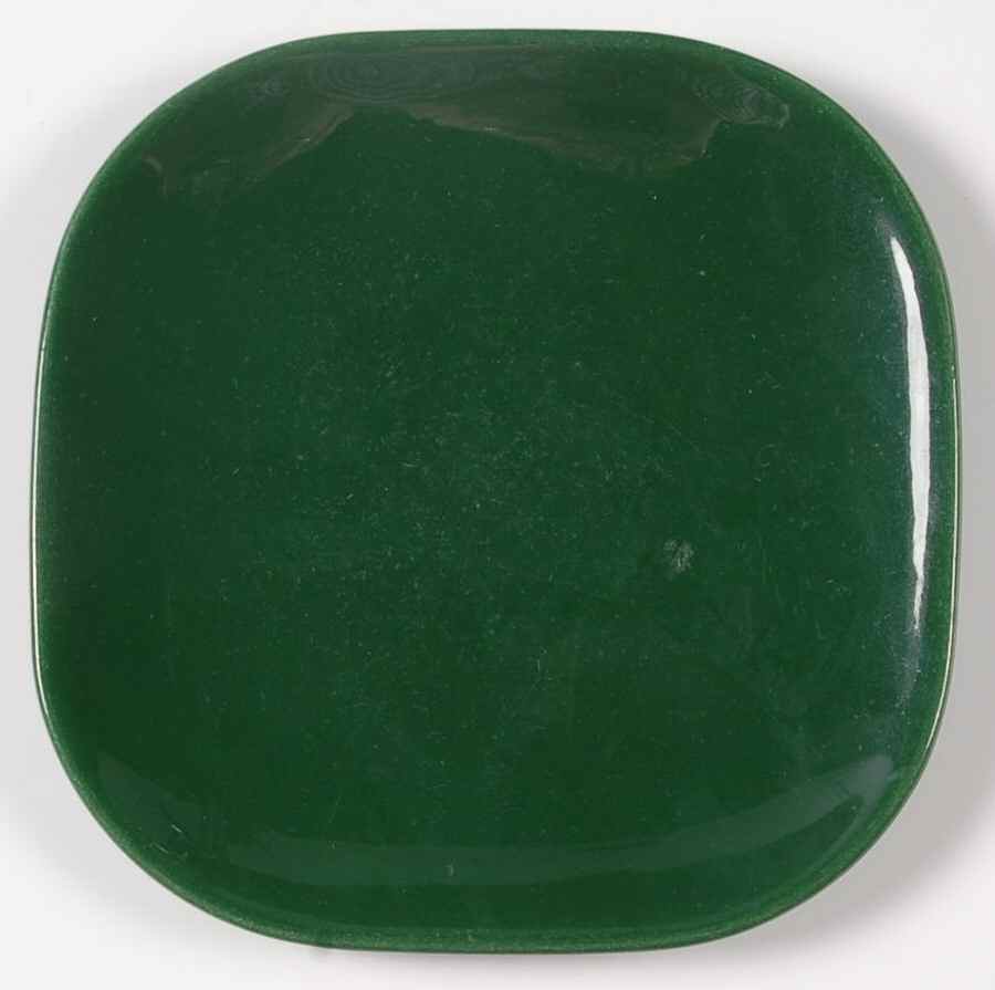 Tiempo Olive Green (Dark Green) Bread & Butter Plate by Franciscan-1
