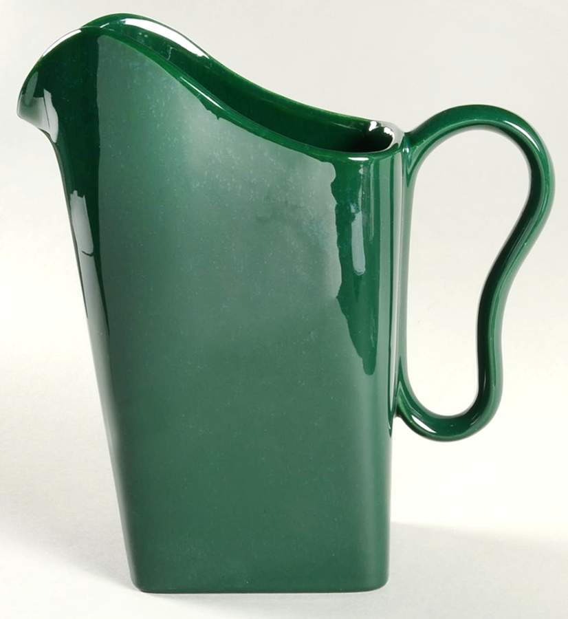 Tiempo Olive Green (Dark Green) 40 Oz Pitcher by Franciscan-1