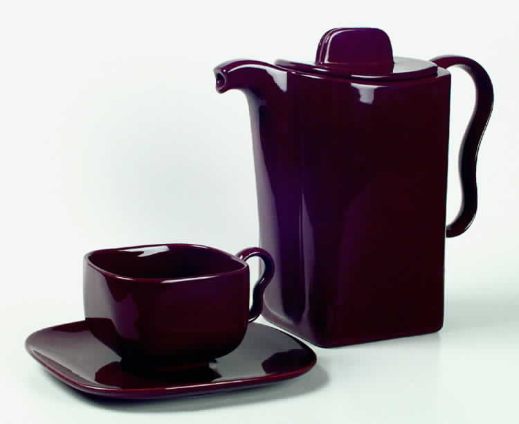 Tiempo Terra Cotta (Hot Chocolate) Coffee Pot & Lid by Franciscan-1