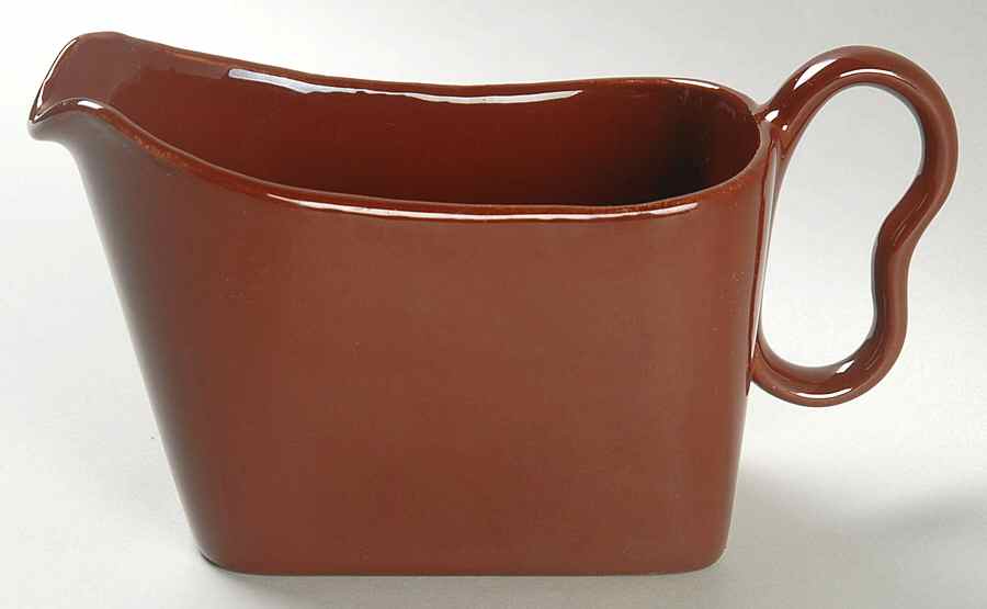 Tiempo Terra Cotta (Hot Chocolate) Creamer by Franciscan-1