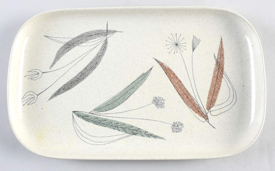 Trio 13" Oval Serving Platter by Franciscan-1