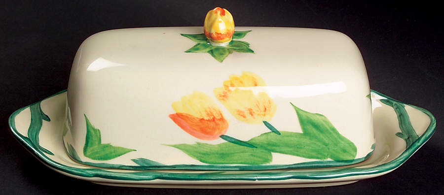 Tulip 1/4 Lb Covered Butter by Franciscan-1