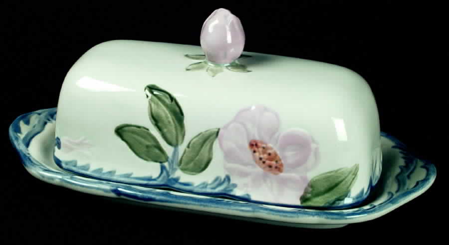 Twilight Rose 1/4 Lb Covered Butter by Franciscan-1