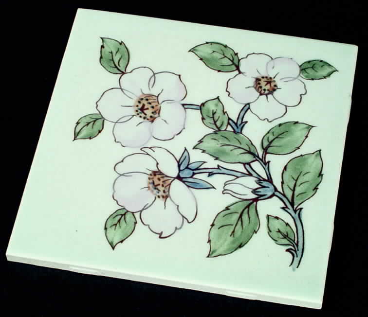Twilight Rose Tea Tile by Franciscan-1
