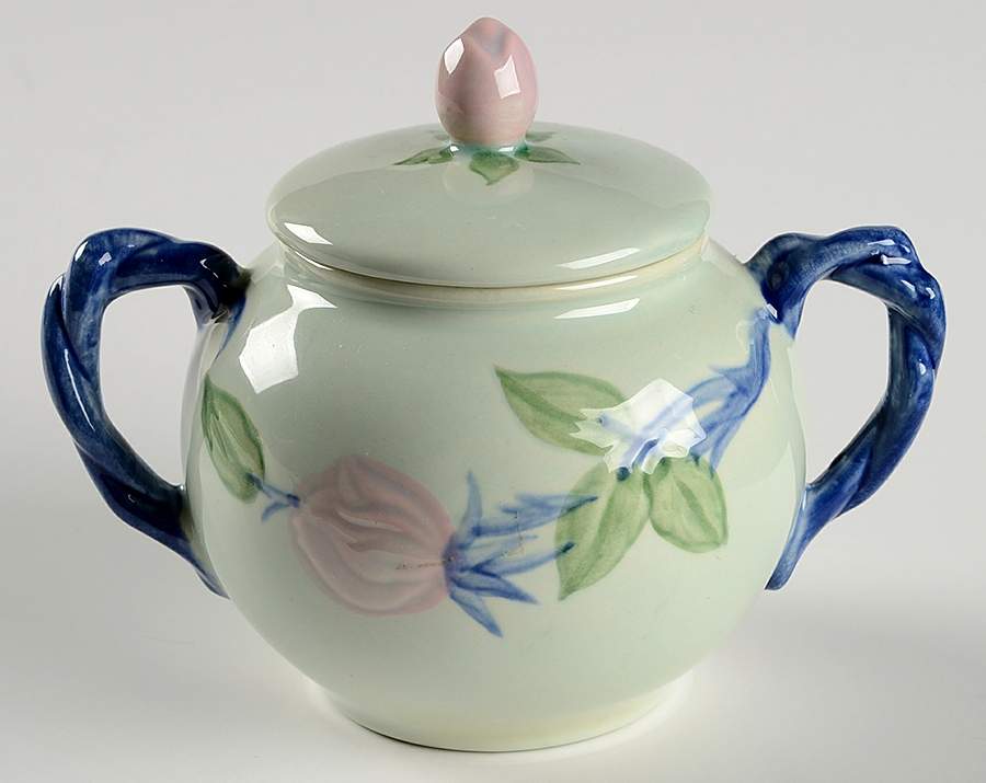 Twilight Rose Sugar Bowl & Lid by Franciscan-1