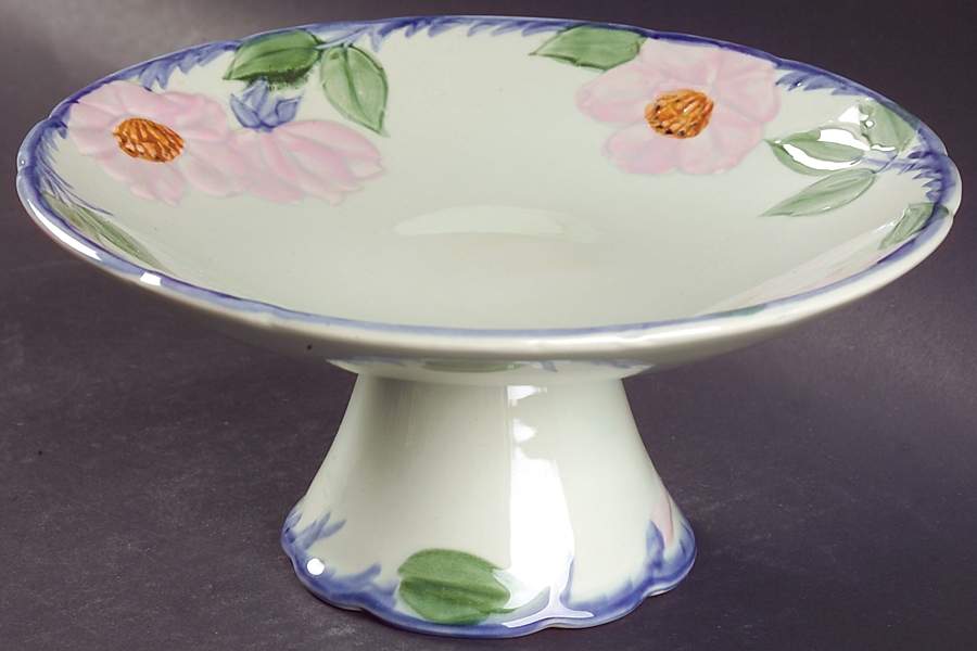 Twilight Rose Round Compote (Height X Width) by Franciscan-1