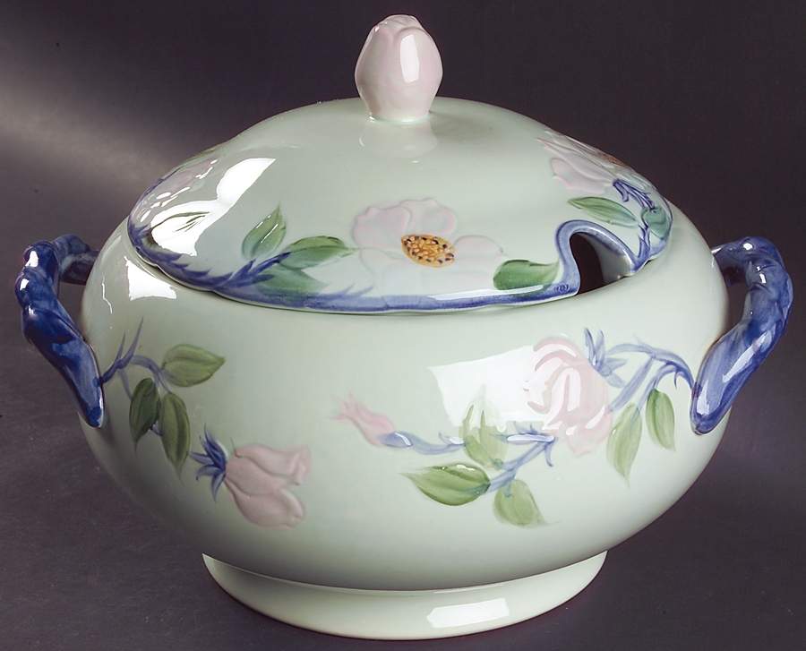 Twilight Rose Tureen &  Lid by Franciscan-1