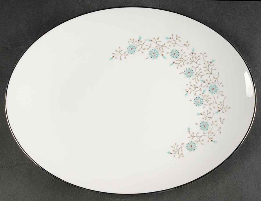 Valencia 12" Oval Serving Platter by Franciscan-1