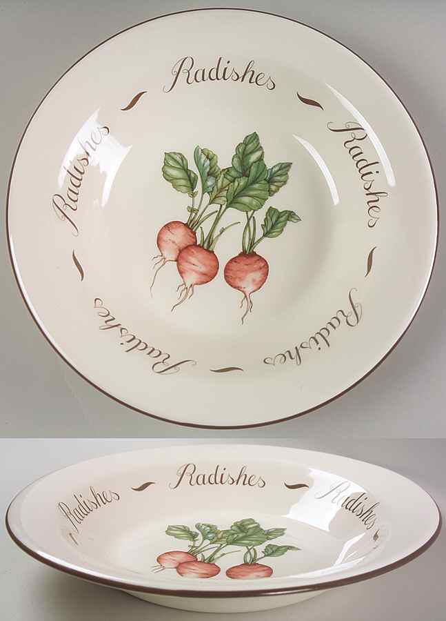 Vegetable Medley 10" Individual Pasta Bowl by Franciscan-1