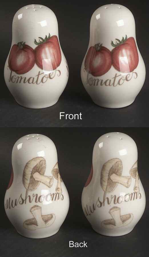Vegetable Medley Salt & Pepper Set by Franciscan-1