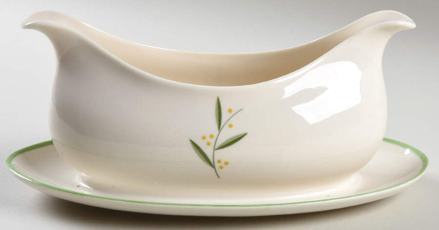 Westwood Gravy Boat with Attached Underplate by Franciscan-1