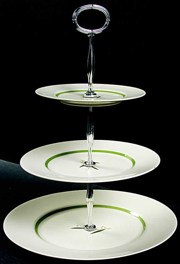 Westwood 13 7/8"-14 1/4" 3-Tiered Serving Tray(DP,SP,BB) HC by Franciscan-1