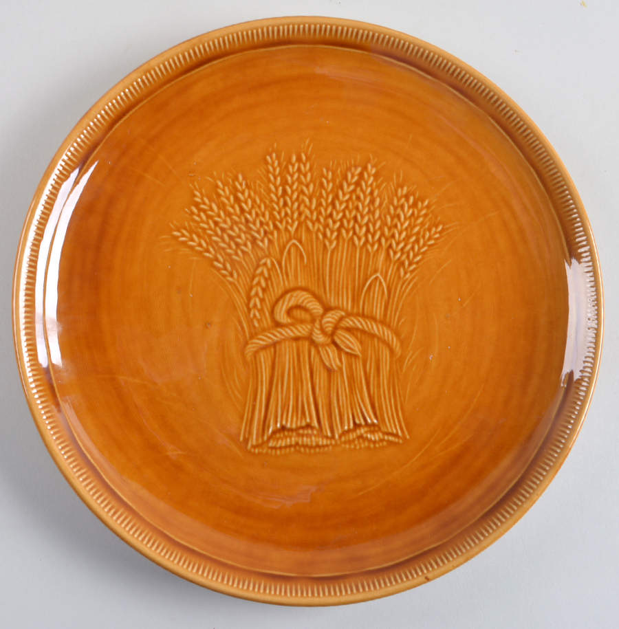 Wheat Golden Brown (Harvest) Dinner Plate by Franciscan-1