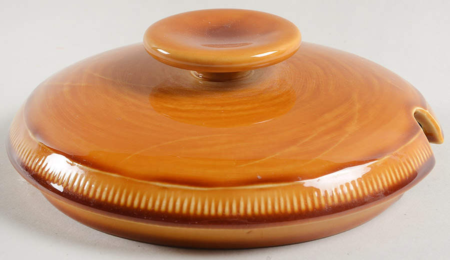 Wheat Golden Brown (Harvest) Lid for Tureen by Franciscan-1