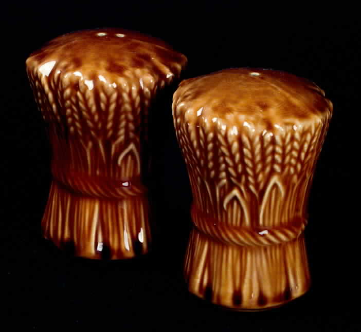 Wheat Golden Brown (Harvest) Salt & Pepper Set by Franciscan-1