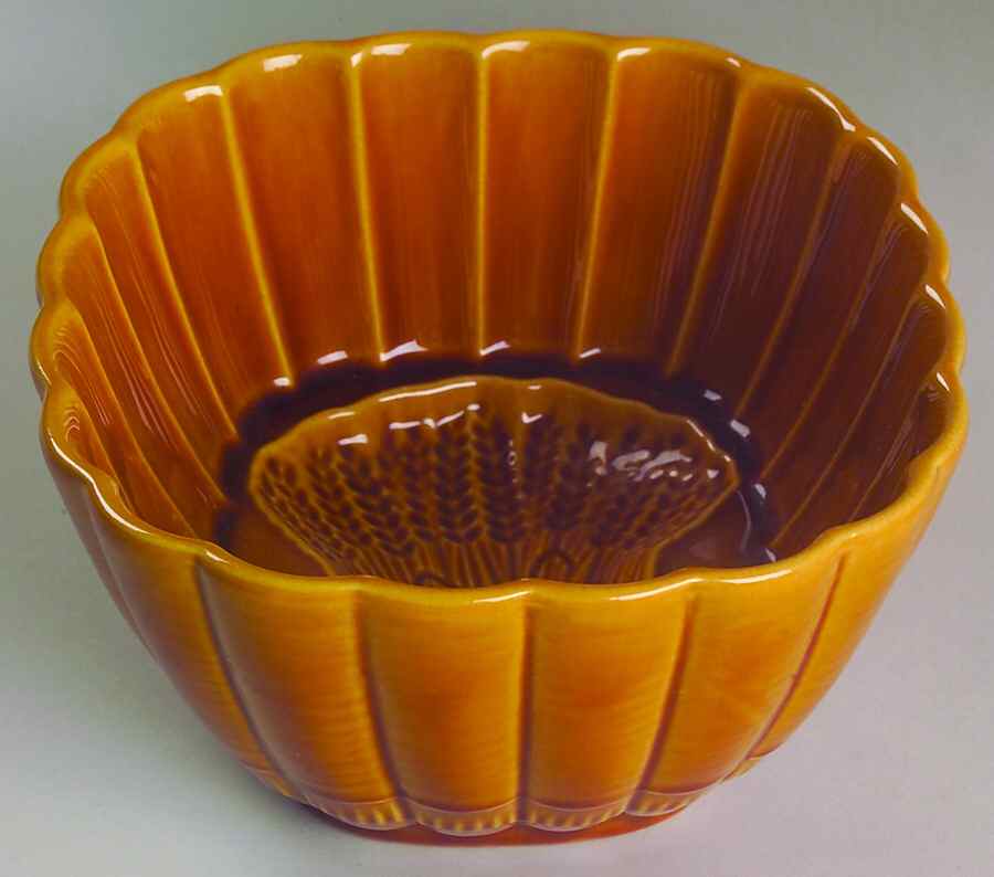 Wheat Golden Brown (Harvest) Jello Mold by Franciscan-1