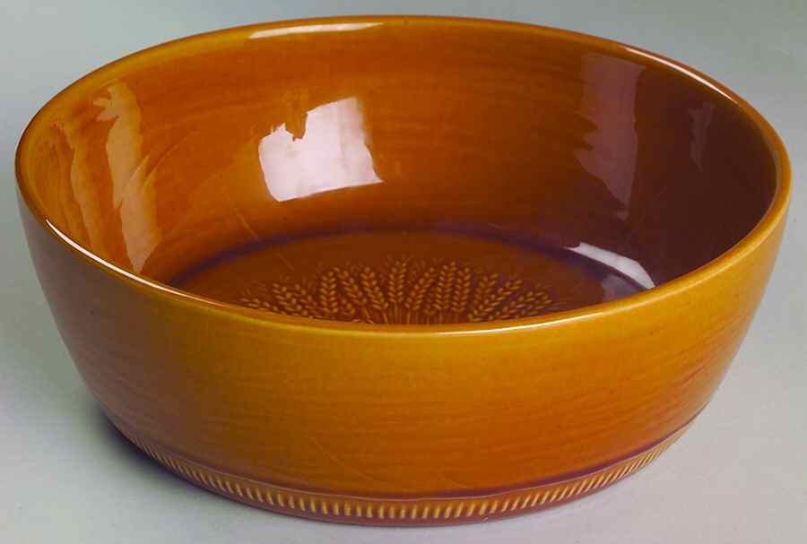 Wheat Golden Brown (Harvest) 8" Round Vegetable Bowl by Franciscan-1