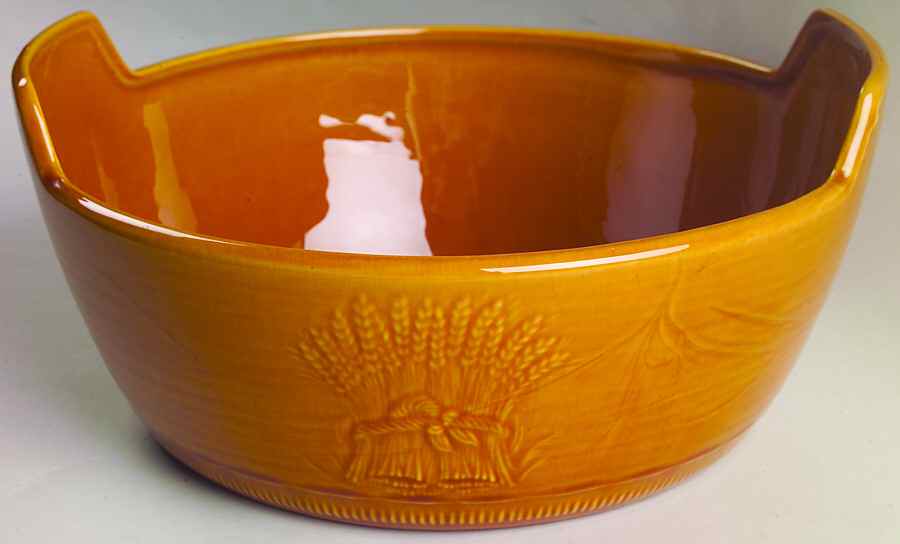 Wheat Golden Brown (Harvest) 10" Large Salad Serving Bowl by Franciscan-1