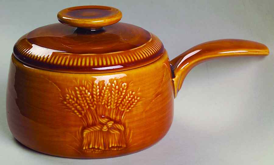 Wheat Golden Brown (Harvest) Individual Casserole & Lid by Franciscan-1