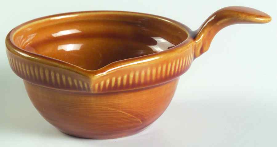 Wheat Golden Brown (Harvest) Dip Bowl for Chip & Dip Set by Franciscan-1