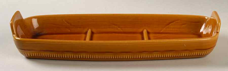 Wheat Golden Brown (Harvest) Condiment Tray for Oil, Vingar & Mustard by Franciscan-1