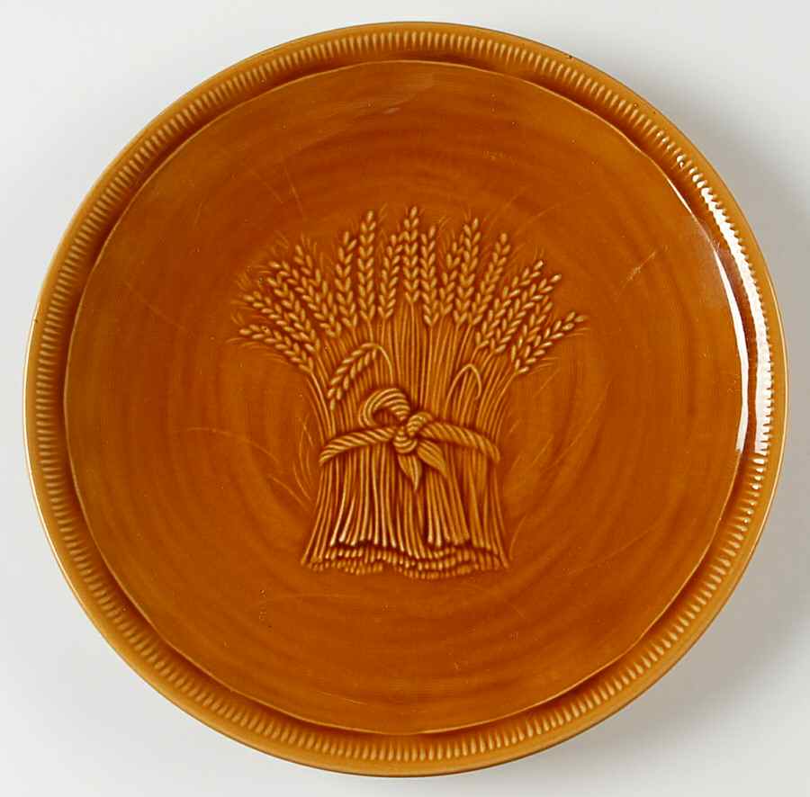 Wheat Golden Brown (Harvest) Luncheon Plate by Franciscan-1