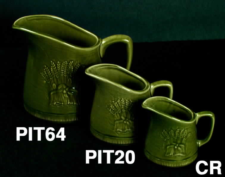 Wheat Green (Winter Green) 64 Oz Pitcher by Franciscan-1