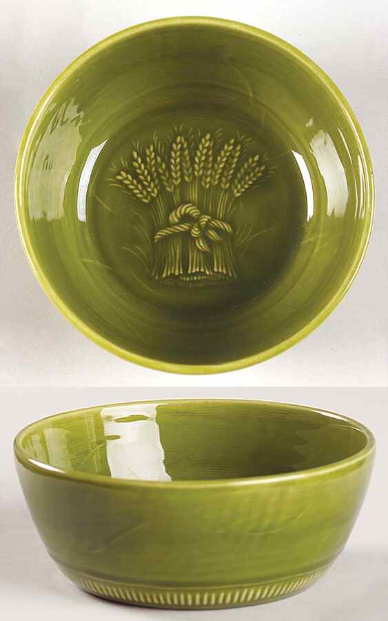Wheat Green (Winter Green) Coupe Cereal Bowl by Franciscan-1