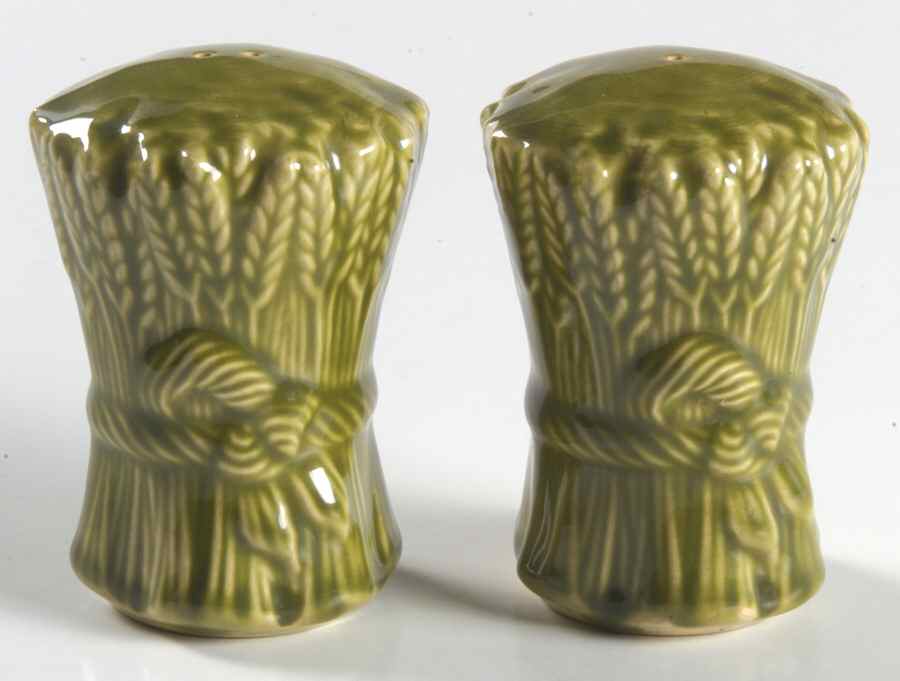 Wheat Green (Winter Green) Salt & Pepper Set by Franciscan-1