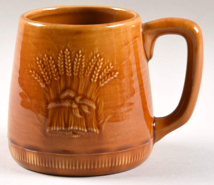 Wheat Light Gold (Summer Tan) Mug by Franciscan-1