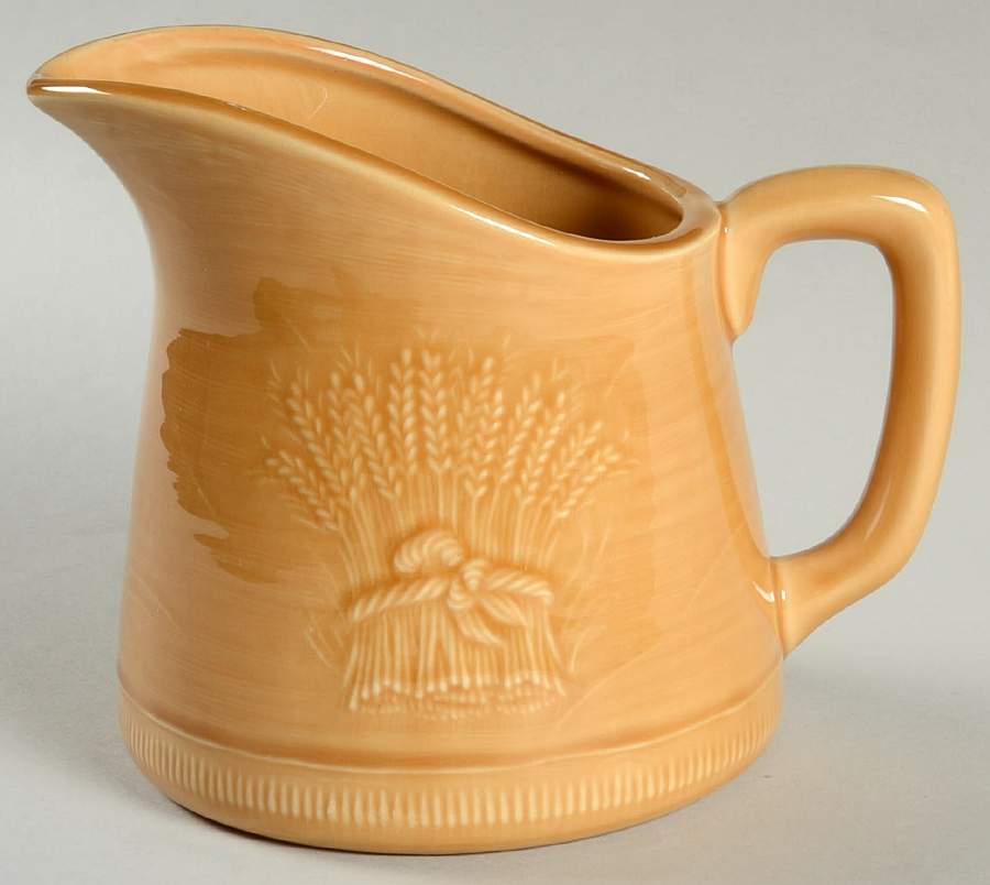 Wheat Light Gold (Summer Tan) 20 Oz Pitcher by Franciscan-1