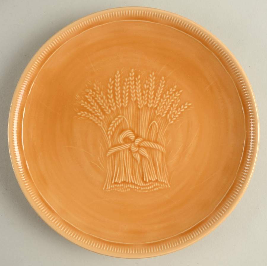 Wheat Light Gold (Summer Tan) Luncheon Plate by Franciscan-1
