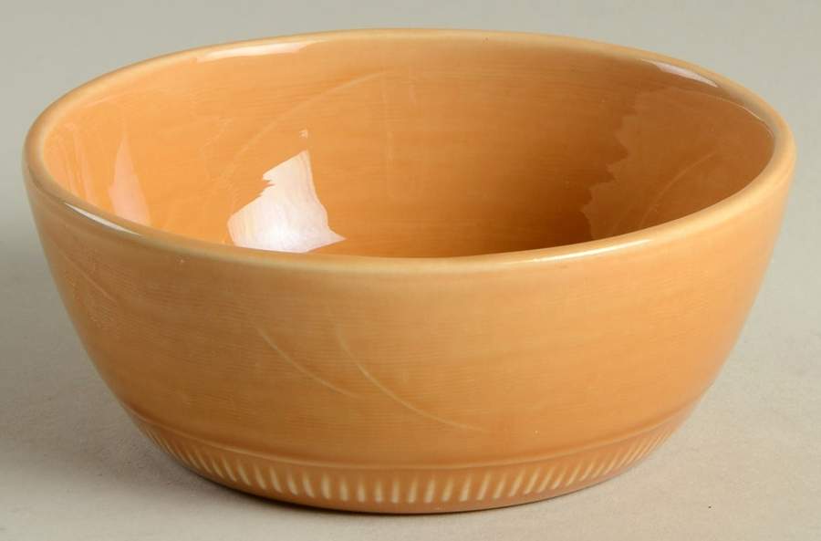 Wheat Light Gold (Summer Tan) Fruit/Dessert (Sauce) Bowl by Franciscan-1