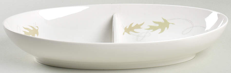 Whirl A Gig 11" Oval Divided Vegetable Bowl by Franciscan-1
