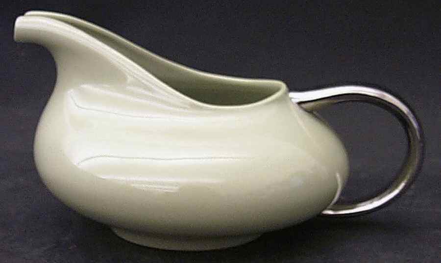Willow Green (Platinum Trim) Gravy Boat by Franciscan-1