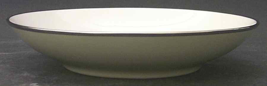 Willow Green (Platinum Trim) Coupe Soup Bowl by Franciscan-1