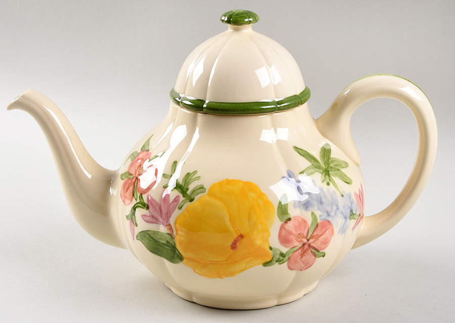 Wildflower Teapot & Lid by Franciscan-1