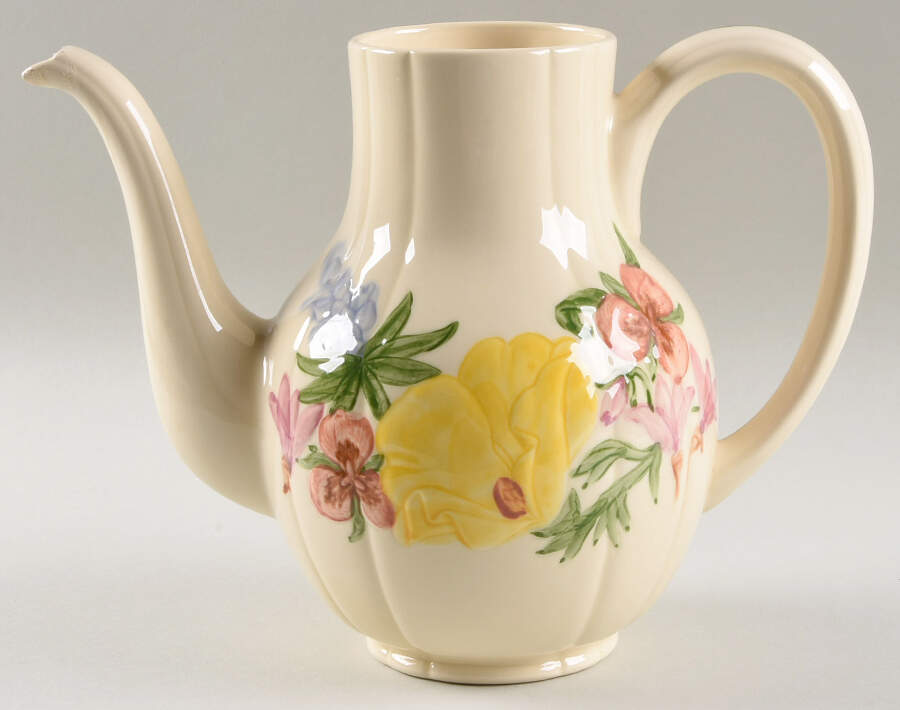 Wildflower Coffee Pot No Lid by Franciscan-1